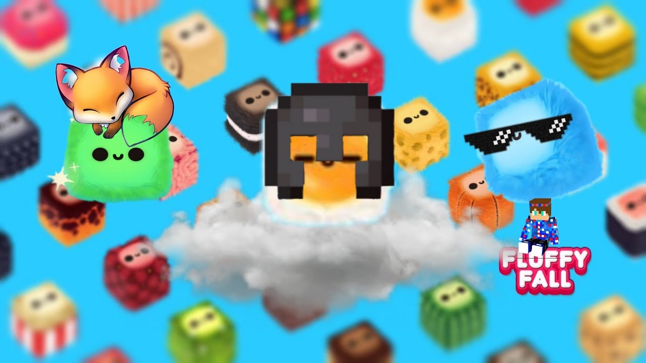 играю в Fluffy Fall - YouTube
