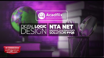 NTA NET PYQ on Digital Logic Design || Call 9911082011 for access to full syllabus