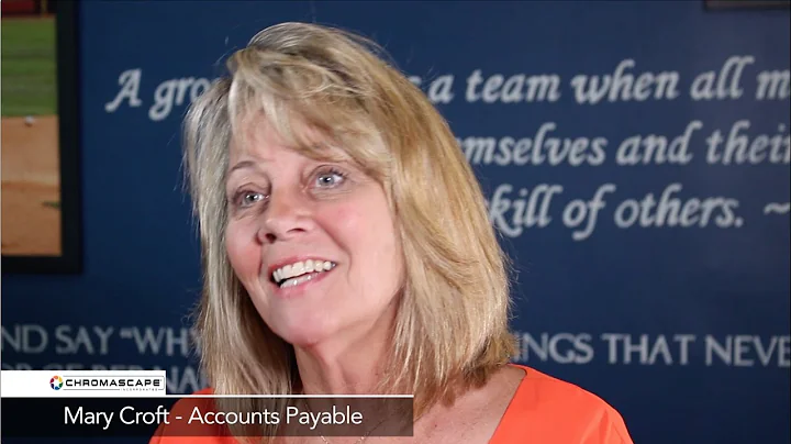 Mary Croft, Accounts Receivable - ChromaScape