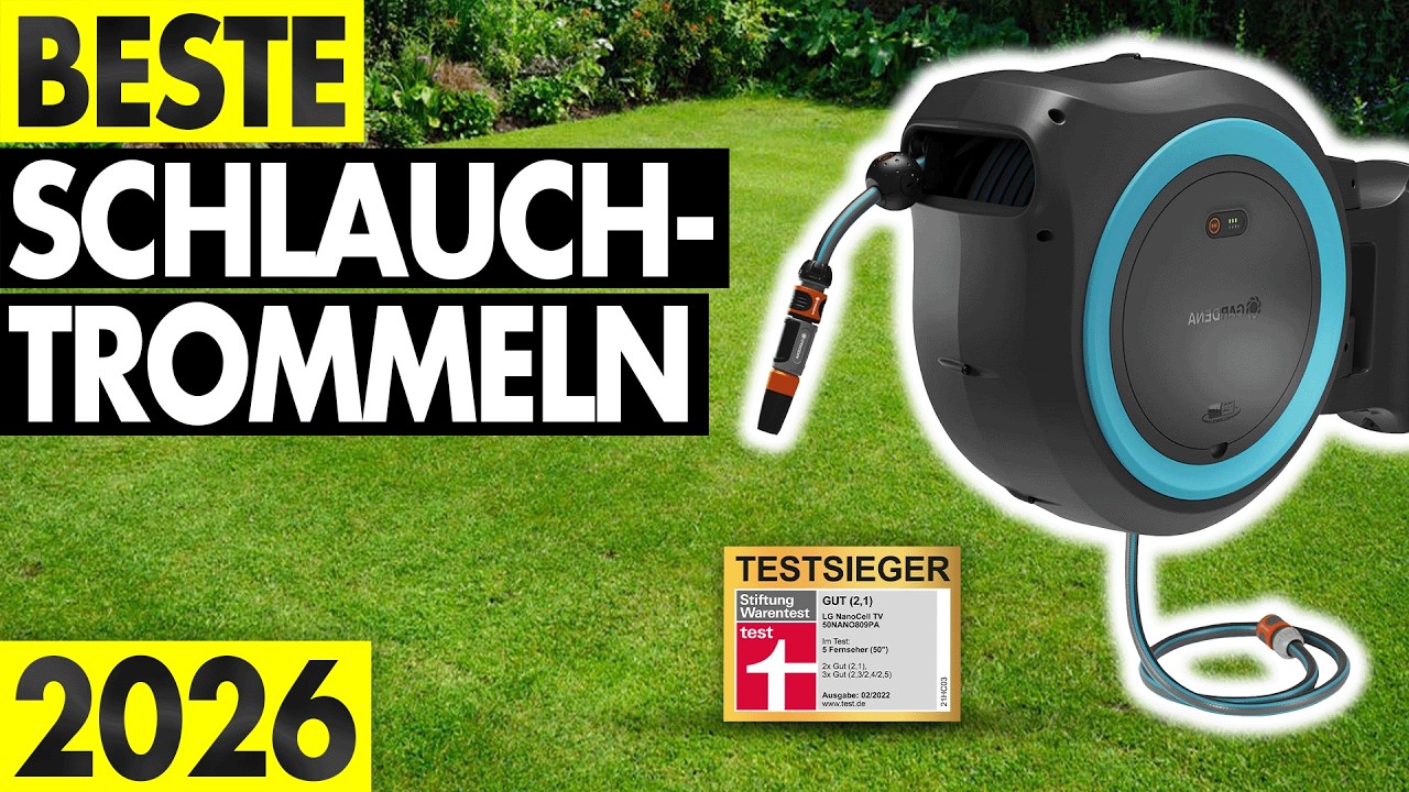 SCHLAUCHTROMMEL kaufen 2026: Top 3 Wand Schlauchboxen im Vergleich (Testsieger !!)
