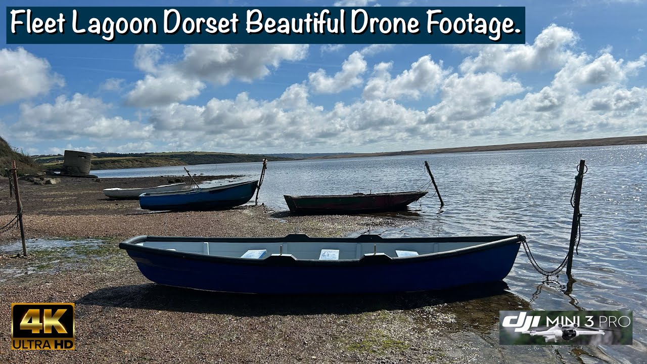 Fleet Lagoon Dorset | Beautiful Drone Footage in 4K