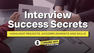 Interview Success Secrets: Highlighting Projects, Accomplishments, and Skills