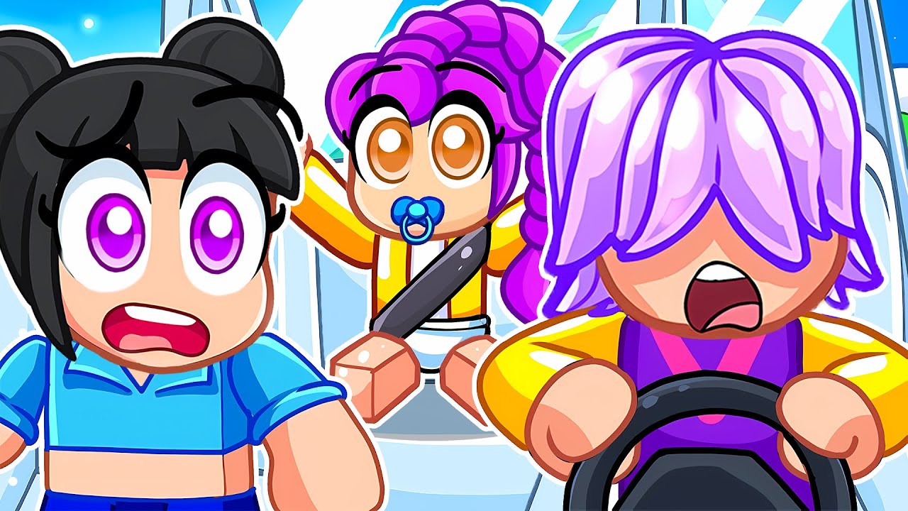 KPop Family Hits the Road in Roblox! 🚗💨 (KPop Demon Hunters