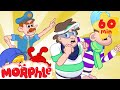 A Day with Officer Freeze | Cartoons for Kids | Morphle TV