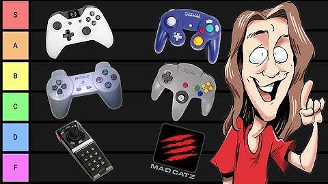 Video Game Controller Tier List! - CameronAllOneWord