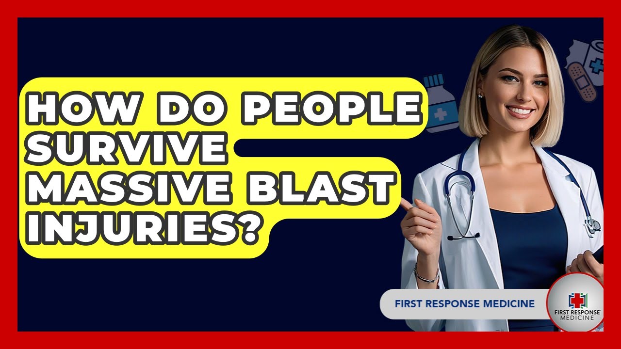 How Do People Survive Massive Blast Injuries? - First Response Medicine