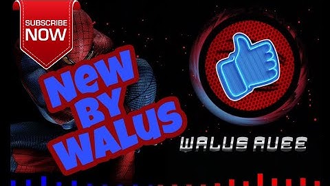 Avee template spider man design by walus