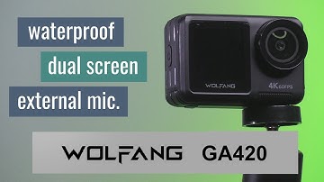 WOLFANG GA420 Action Camera Review