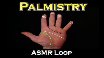 ASMR Loop: Palmistry - (British Accent) - Unintentional ASMR - 1 Hour