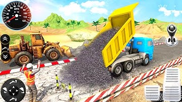 Stickman City Construction Simulator - Digger Excavator Driving - Android Gameplay #4