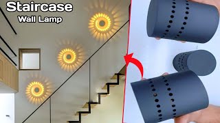 Top 4pc Amazing Wall Light Decoration Ideas Creative Best Ideas Unique Wall Lqmp Staircase wall lamp