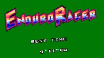 Classic Game Room - ENDURO RACER review for Sega Master System