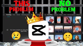 To Many People Using This Feature Capcut Problem Solved 2026 | 100% Working Fix | Capcut No error