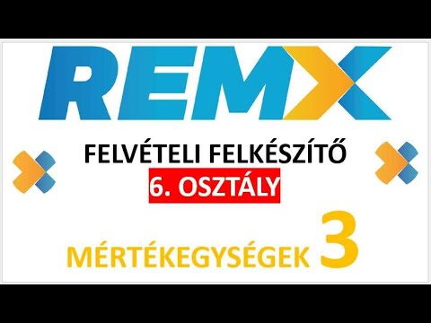 6. osztály * felvételi felkészítő * MÉRTÉKEGYSÉGEK 3 borítóképe