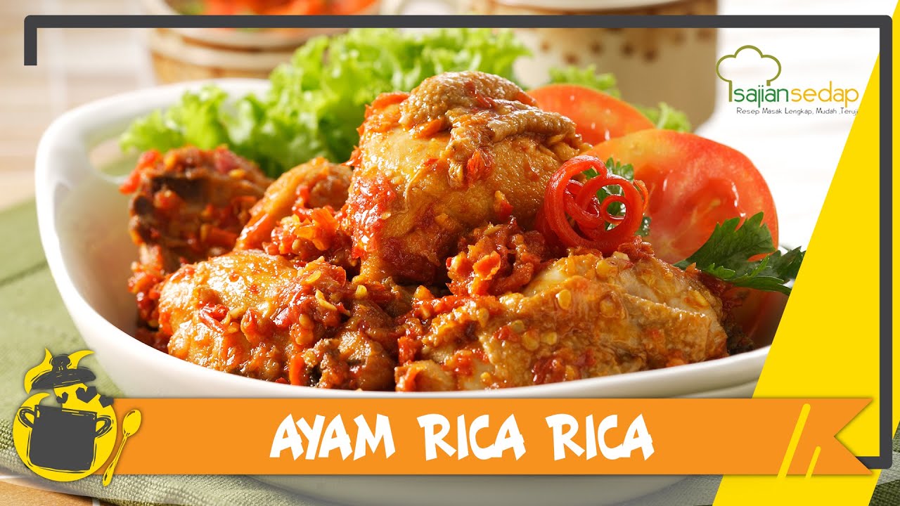 Resep Ayam Rica-Rica yang Pedas dan Gurih Buat Makan Siang 