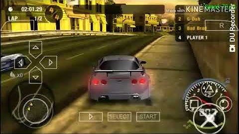 Need for speed most wanted  cheat code and PSP best setting