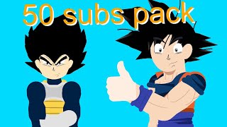 50 Subs pack | stick node ( download)