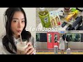 Living in japan  yummy convenience store food shopping for fall  traveling to japan