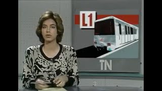 Acte inaugural de la sèrie 4000 al Metro Barcelona (1987)