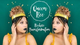 Never Been Done Queen Bee Beehive Hair Style Transformation