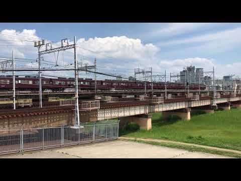 阪急　淀川鉄橋