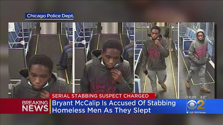 Bryant McCalip Accused Of Stabbing Homeless Men As...