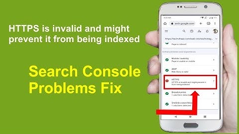 https is invalid and might prevent it from being indexed | google search console https problems fix