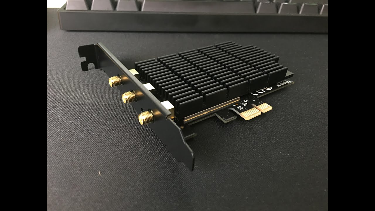 Unboxing und Review des TPLink Archer T9E Wlan Adapters YouTube