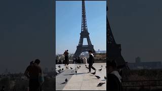 PARIS, place de Trocadéro ☀️#travel#paris#france#beautiful#eiffeltower#walking#trocadero
