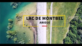 Le lac de Montbel - Ariège - (Parmi les plus beaux lacs de la Région) - Drone DJI MAVIC PRO -