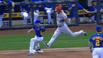 CIN@MIL: Brewers gets the out after call overturned