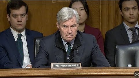 Sen. Whitehouse Grills Judicial Nominees on Orchestrated Threats Against Judges