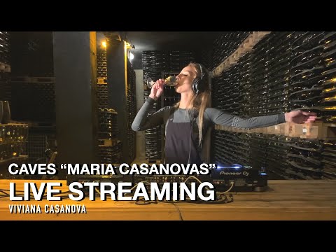 Viviana Casanova at "Cava Maria Casanovas" LIVE Streaming Set
