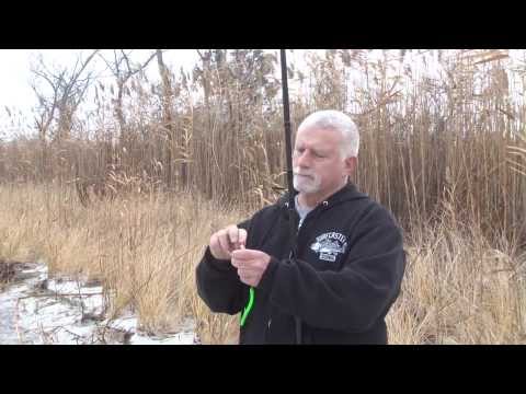 Rod Geeks 8' light action rod with Lou Caruso 