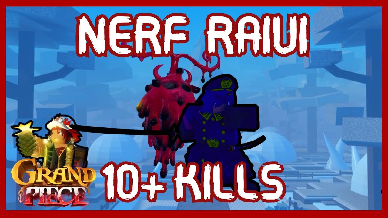 [GPO] RAIUI NEEDS TO BE NERFED [16K DAMAGE WIN]