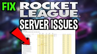 Rocket League How To Fix Cant Connect To Server Complete Tutorial