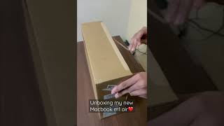 Unboxing new MACBOOK M1 AIR️