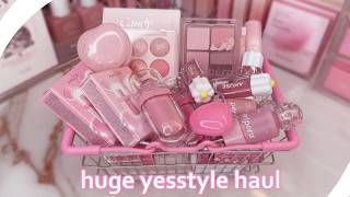 HUGE YESSTYLE HAUL 🎀 they have the cutest makeup \u0026 minis!
