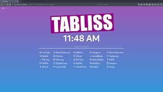 Tabliss Is A "New Tab" Plugin For Firefox and Chrome