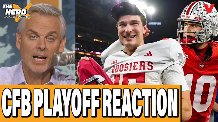 Colin Cowherd REACTS to College Football Playoff drama, Urban Meyer interview, Indiana #1?| THE HERD