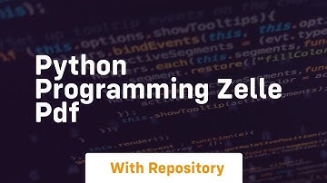 python programming zelle pdf