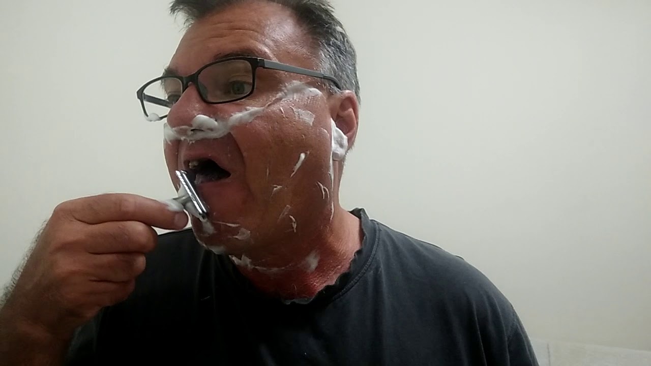 Weber Razor Shaving with a Weber Razor - YouTube