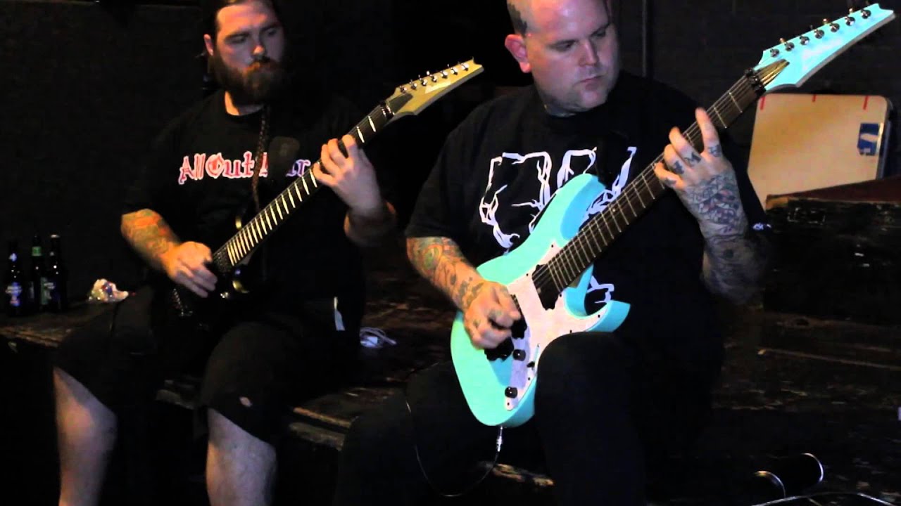 pic Fit For An Autopsy Pat Sheridan fit for an autopsy do you see him guitar play through