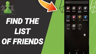 How To Find The List Of Friends On Chess App screenshot 5