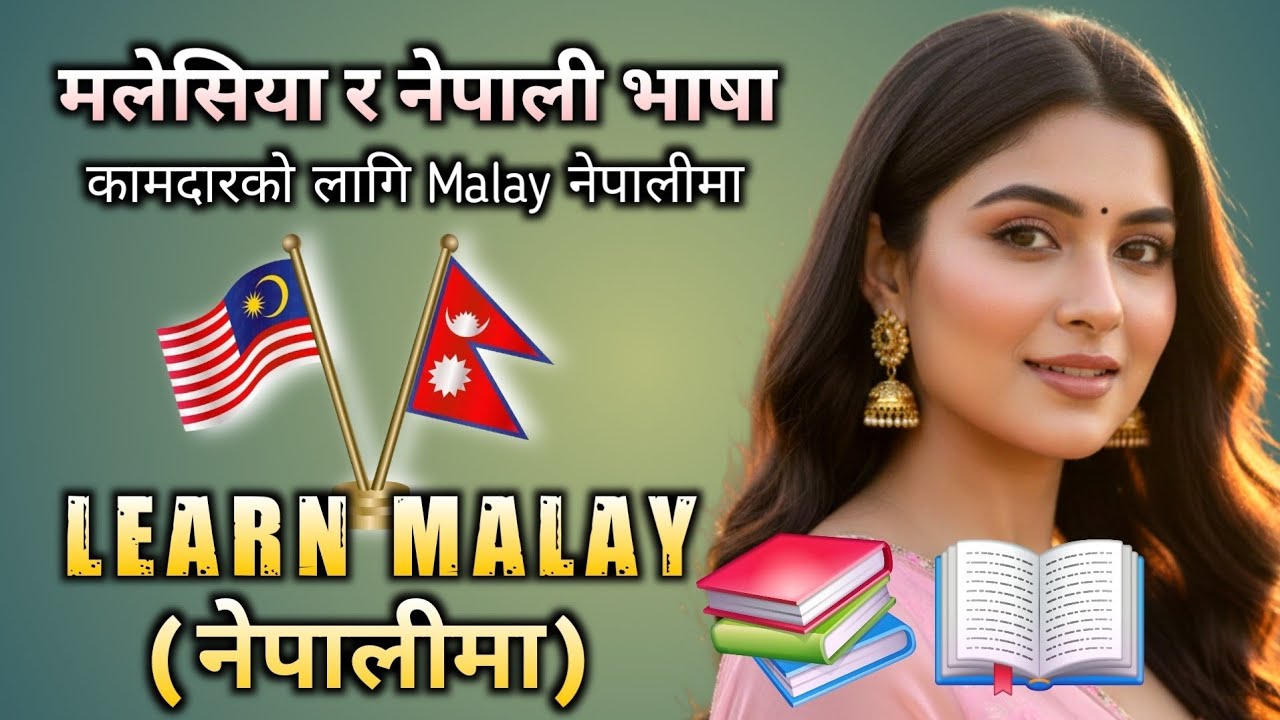 दैनिक बाेलिने मलेसिया भाषाका महत्त्वपूर्ण वाक्यहरु | Malaysia Bhasa Dan Nepali | Malay To Nepali  