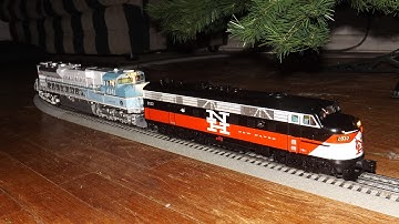 HD Lionel/MTH O-scale Christmas Eve Running Session