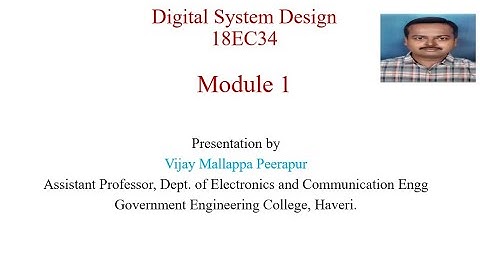 DIGITAL SYSTEM DESIGN (18EC34) - Module 1 : 5 Variable K-Map Simplification
