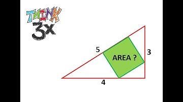 Geometry! What is the area of the square inscribed in a 3-4-5 triangle??
