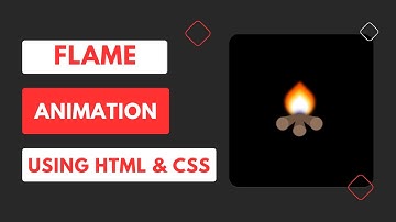 Flame Animation | HTML CSS