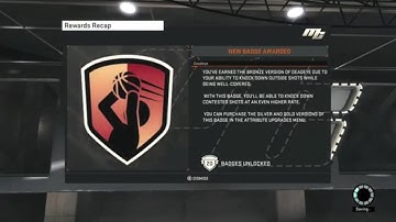 NBA2k15 HOW TO GET DEADEYE IN 8 GAMES